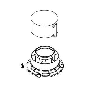 Protherm adaptér 80/125mm  A25K /Gepard, Lev/