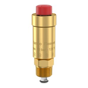 Flexvent 3/8" Odvzd.bank.mosadz