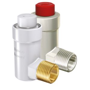 Flexvent H 1/2" Odvzd.bank.rohovy Biely