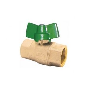 HERZ Vent.guľ.voda Zelený DN20 - 3/4" PN16 FF M