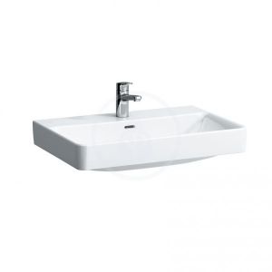 LAUFEN PRO X UMÝVADLO 70X46,5 CM, BRÚSENÁ SPOD. ČASŤ, BIELA S OTVOROM