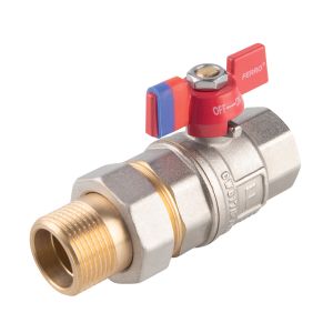 FERRO Vent.guľ.voda,dn25     1"  so šrub.M PN30