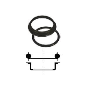 PVCU tesn.prech.liat./pvc125  KG-GA set