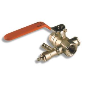 FERRO Vent.guľ.voda,dn50       2"s odvod. PN16
