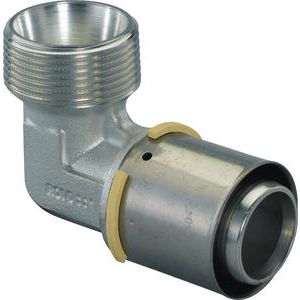 Uponor mosadzné koleno vonk. záv. S-Press MLC 40-1 1/4