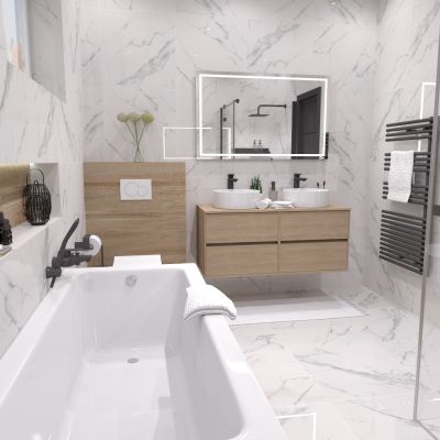 Kúpeľňa Calacatta