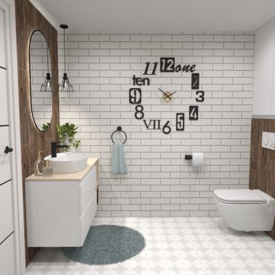 Kúpeľňa All in white