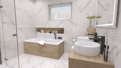 Kúpeľňa Calacatta