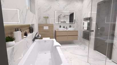 Kúpeľňa Calacatta