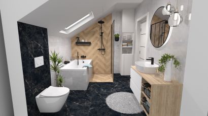 Kúpeľňa Shinestone