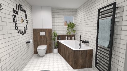 Kúpeľňa All in white