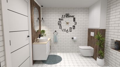 Kúpeľňa All in white