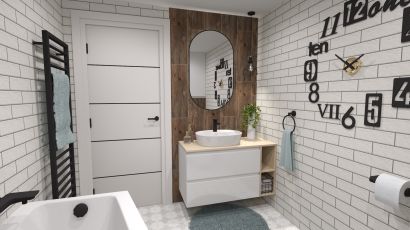 Kúpeľňa All in white