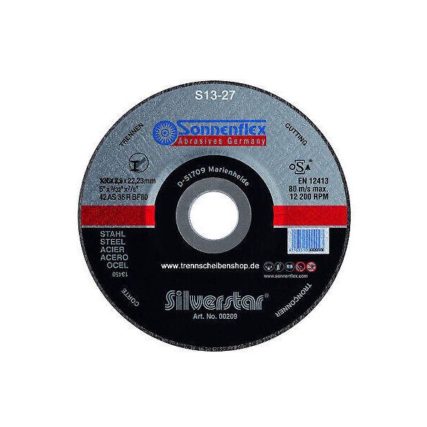 Kot. rez. Sonnenflex 125 x 1,0 x 22,23 AS60RBF