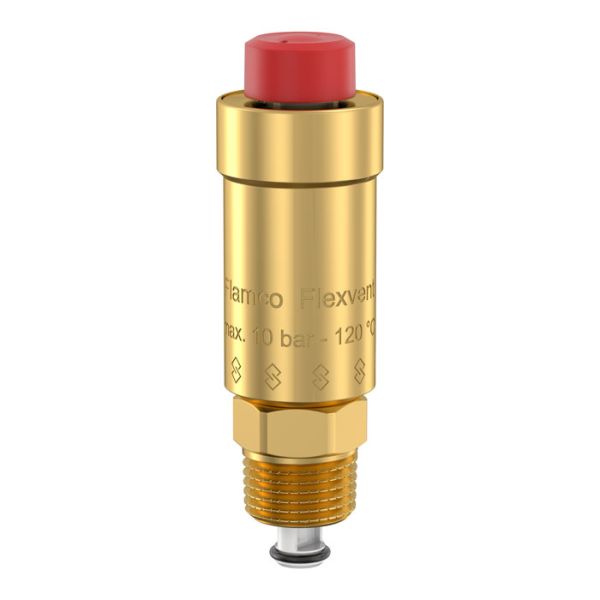 Flexvent 3/8" Odvzd.bank.mosadz