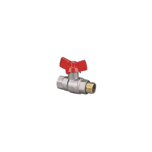 HERZ Vent.guľ.DN20 - 3/4" PN50 MF Motýľ