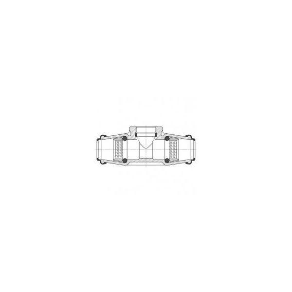 Hawle T kus  ISO 32-1"-32 ZD