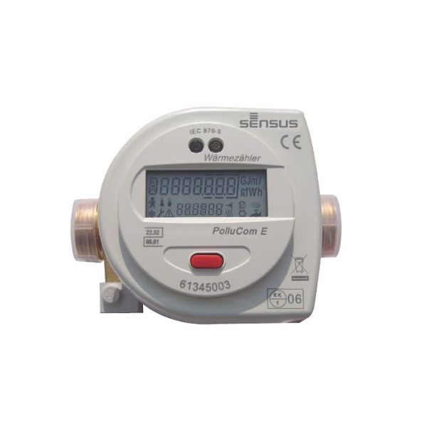 PolluCom F byt.mer.tepla Qn 0,6 DN 15  L=110mm, vratné potr. STD