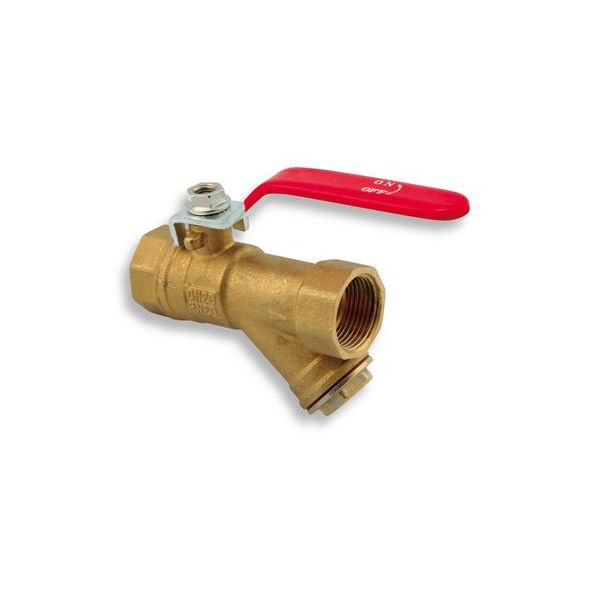 FERRO Vent.guľ.voda,dn25      1"s filtrom