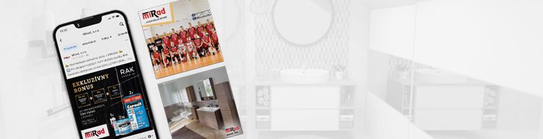 Sledujte nás na sociálnych sieťach, kde pravidelne prispievame obsahom