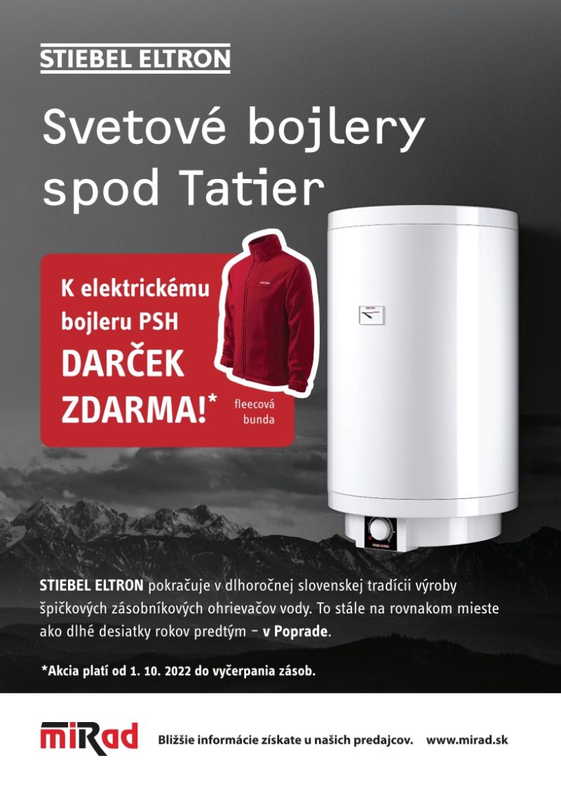 Svetové boilery s pod Tatier